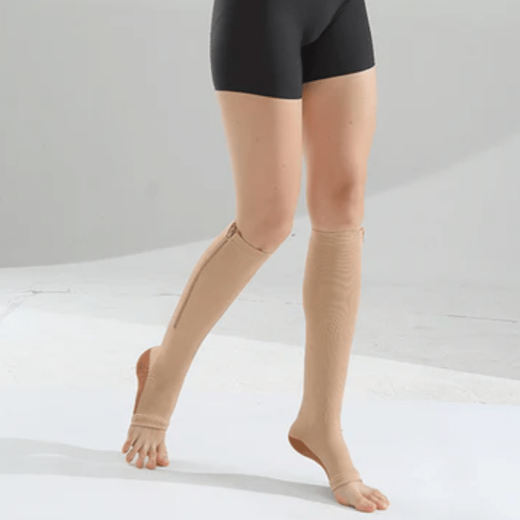 Easy-On Zipper Compression Socks for Varicose Veins – view 2
