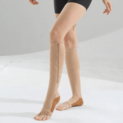 Easy-On Zipper Compression Socks for Varicose Veins – view 3