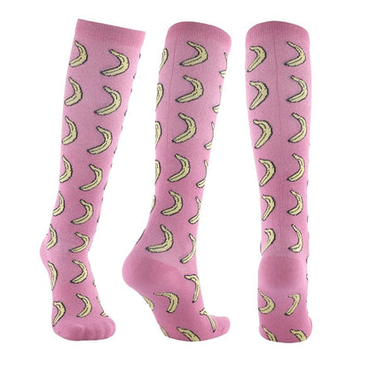 Breathable Compression Socks for Women with Ribbed Cuff – view 3