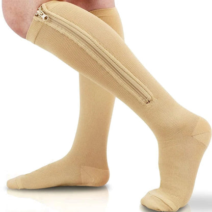 Easy-On Zipper Compression Socks for Men – view 6
