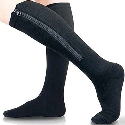 Easy-On Zipper Compression Socks for Men