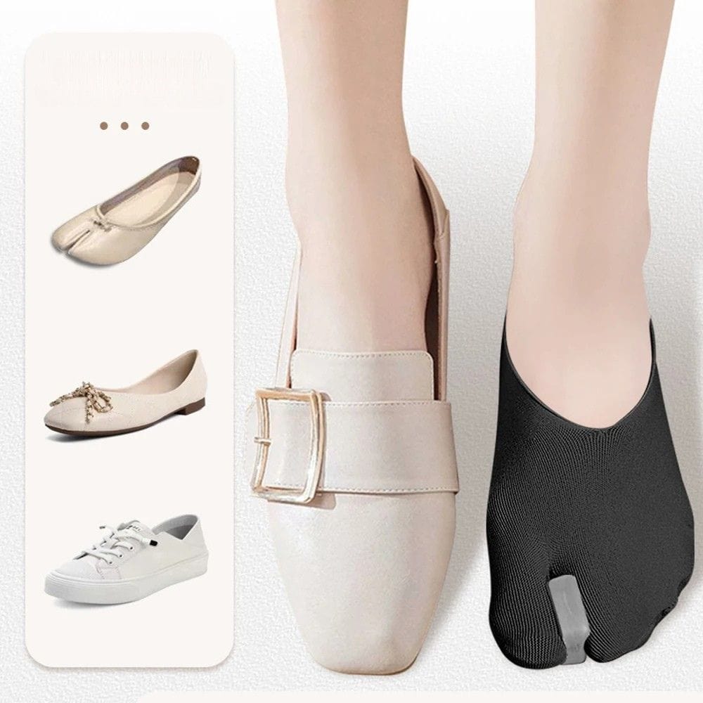 Thin Breathable Orthopedic Socks with Toe Separator – view 5