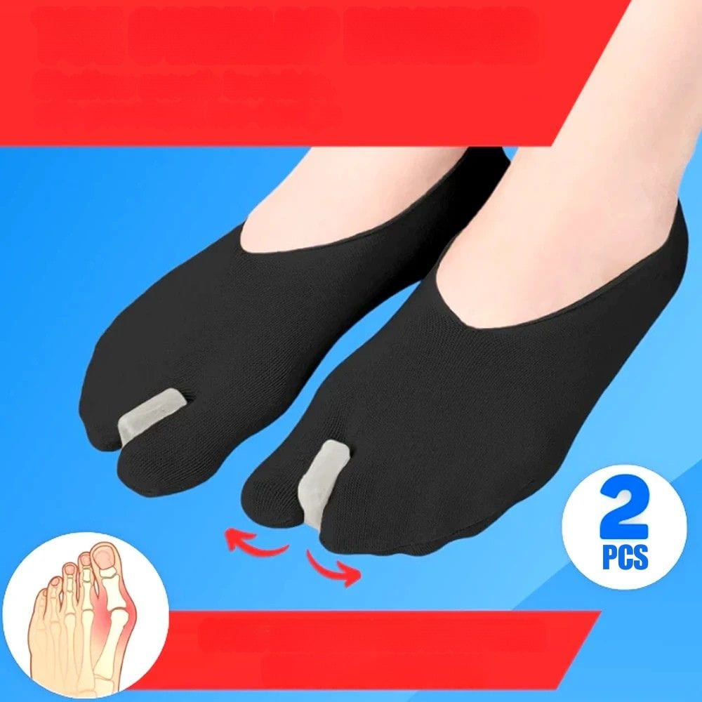 Thin Breathable Orthopedic Socks with Toe Separator – view 4