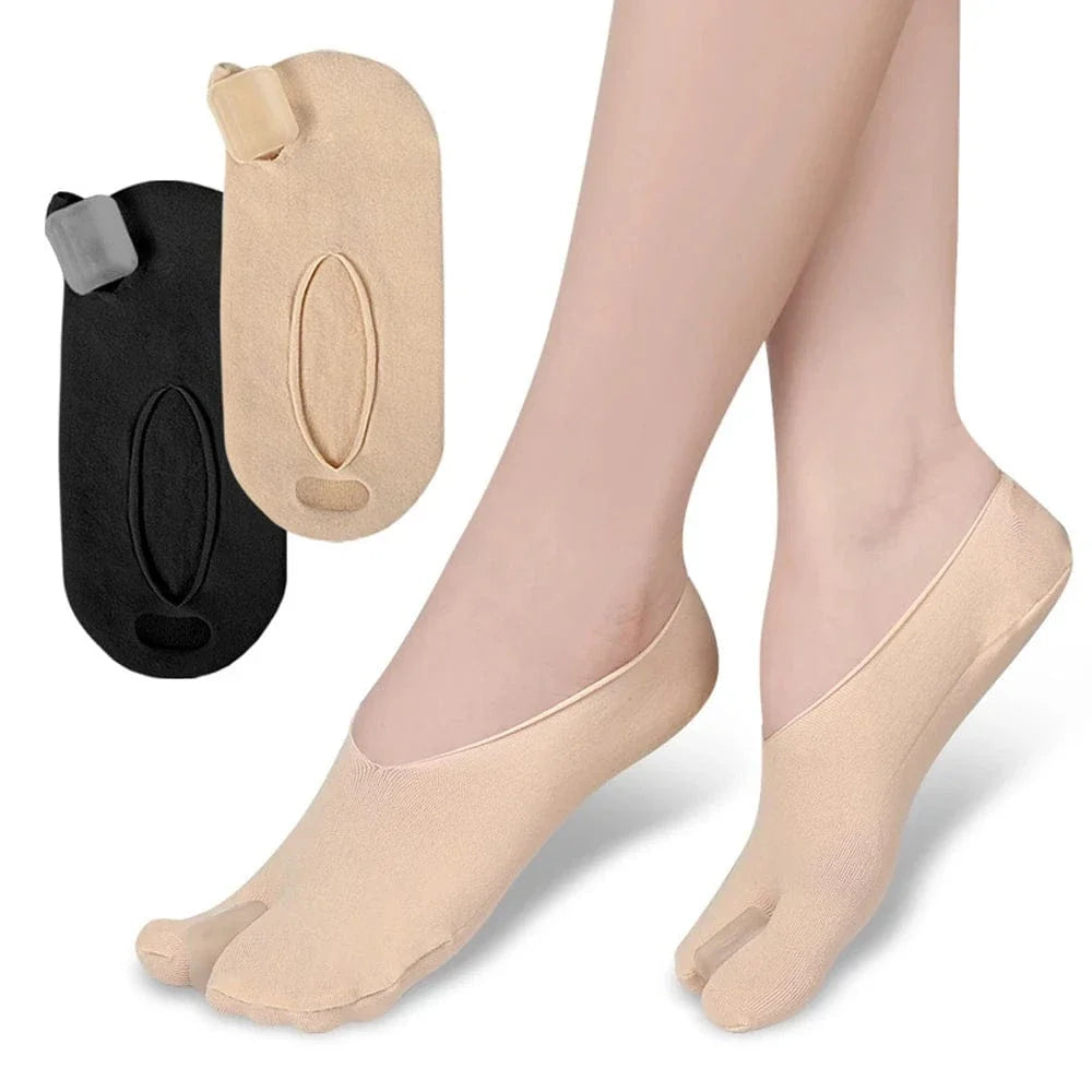 Thin Breathable Orthopedic Socks with Toe Separator