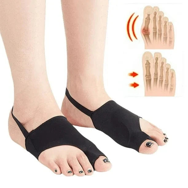 Open-Toe Gel Socks for Bunions with Toe Separation – view 2