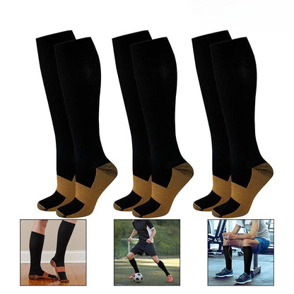 Copper Compression Mens Socks for Swollen Feet – view 7