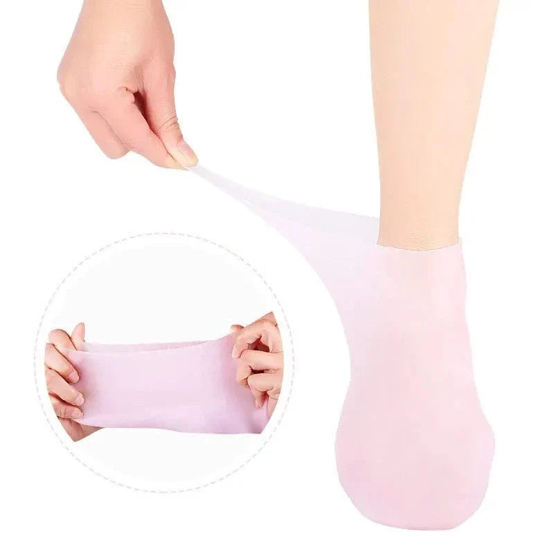 Moisturizing Silicone Orthopedic Socks for Dry Heels – view 3