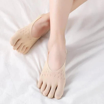 Thin Breathable Toe Separator Socks for Everyday Wear