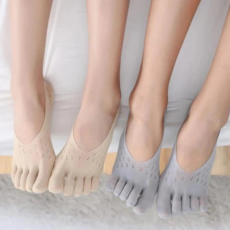 Thin Breathable Toe Separator Socks for Everyday Wear – view 5