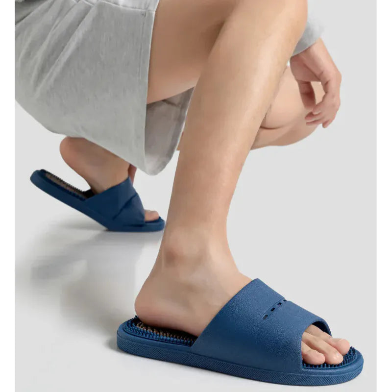 Massaging Nub Orthopedic House Shoes for Men – view 7