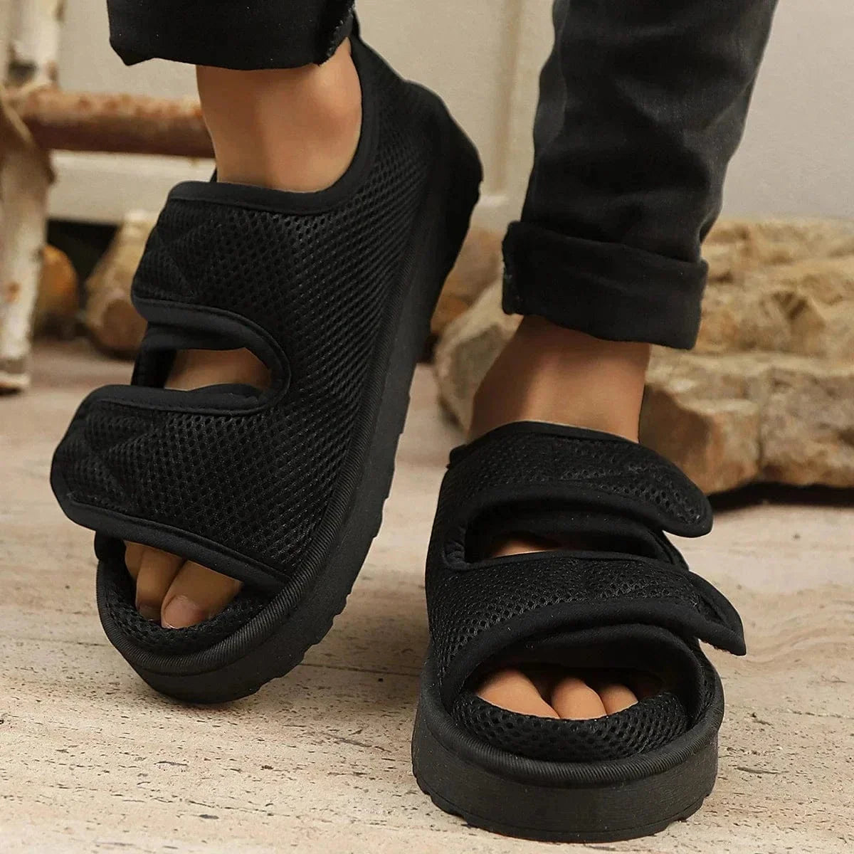 Breathable Orthopedic Slippers with Arch Support for Men – view 2