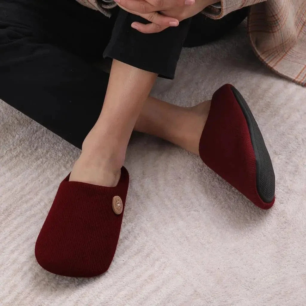 Non-Slip Warm Cotton Orthopedic Slippers for Women and Men – view 4