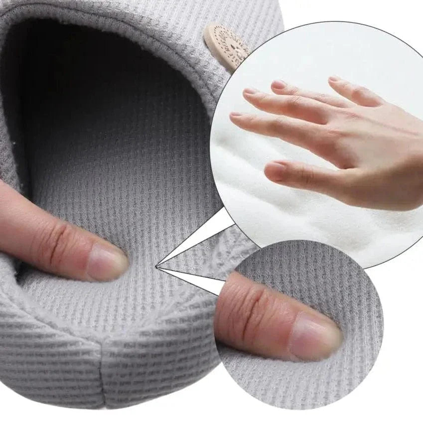 Non-Slip Warm Cotton Orthopedic Slippers for Women and Men – view 2