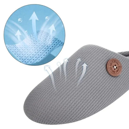 Non-Slip Warm Cotton Orthopedic Slippers for Women and Men – view 3