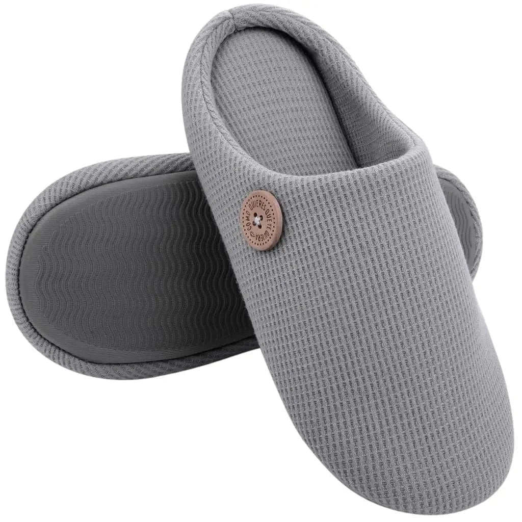 Non-Slip Warm Cotton Orthopedic Slippers for Women and Men – view 13