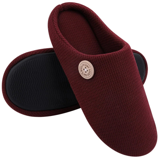 Non-Slip Warm Cotton Orthopedic Slippers for Women and Men