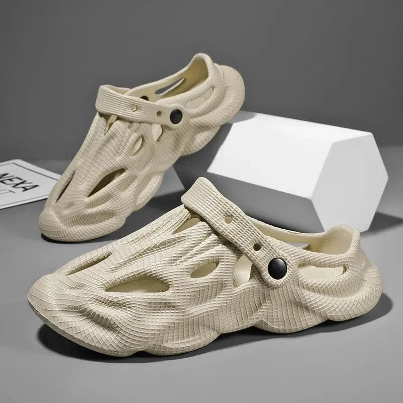 Rubber Waterproof Adjustable Orthopedic Slippers for Men – view 2