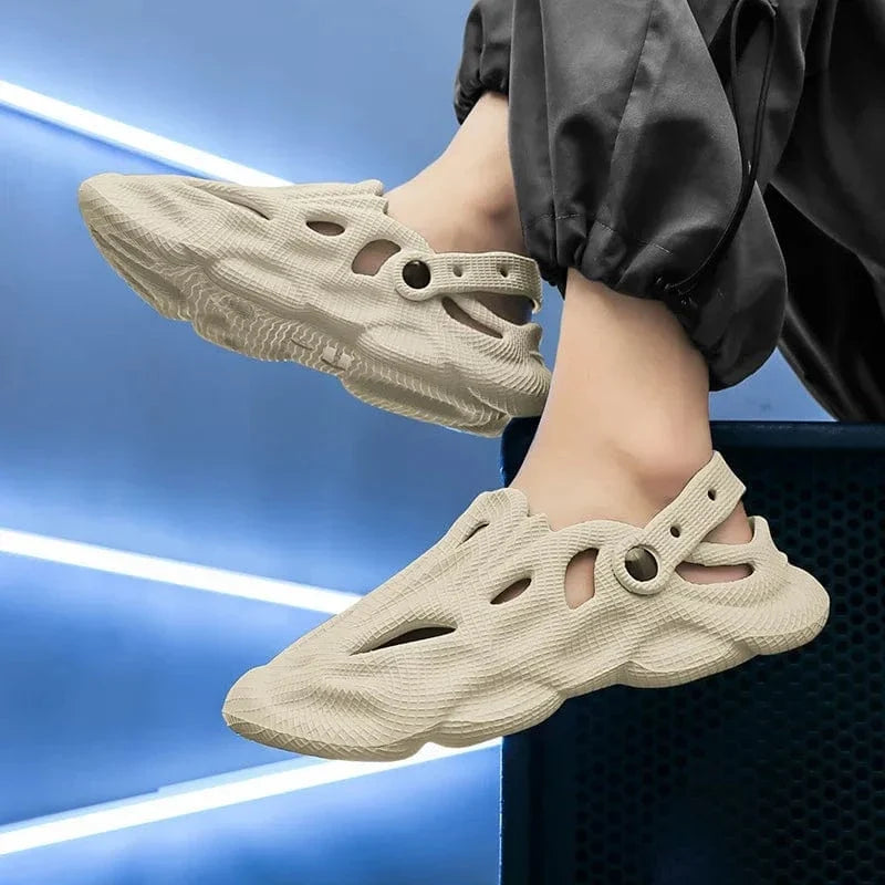 Rubber Waterproof Adjustable Orthopedic Slippers for Men – view 3