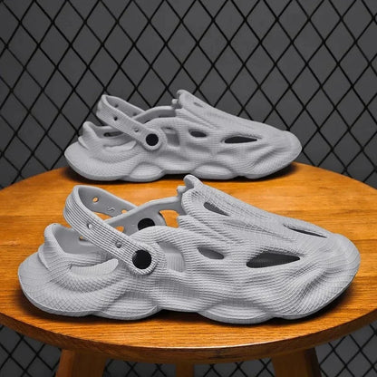 Rubber Waterproof Adjustable Orthopedic Slippers for Men – view 6