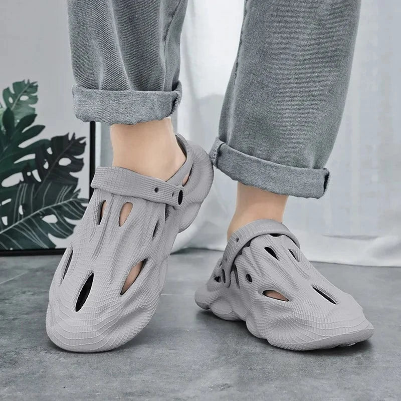 Rubber Waterproof Adjustable Orthopedic Slippers for Men – view 5