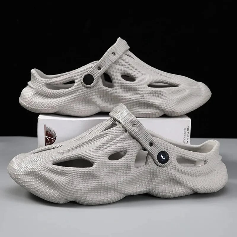 Rubber Waterproof Adjustable Orthopedic Slippers for Men – view 4