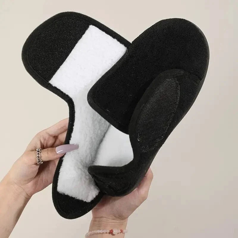 Fluffy Faux Fur Arch Support House Shoes for Women and Men – view 2