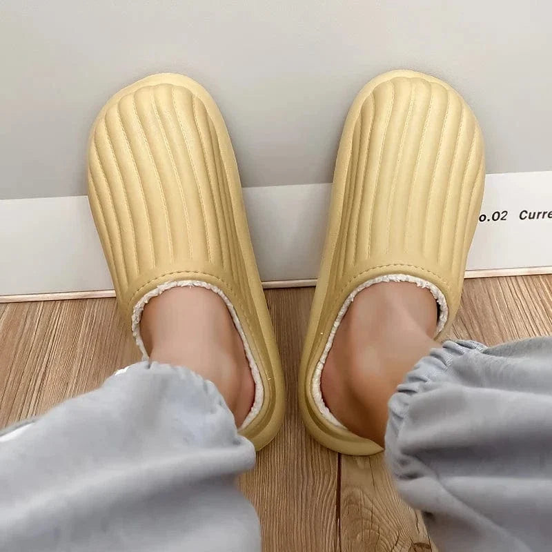 Waterproof Padded Arch Support Slippers with Grip Sole – view 7