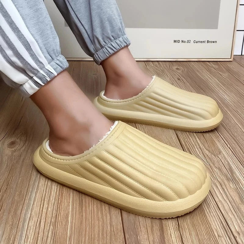 Waterproof Padded Arch Support Slippers with Grip Sole – view 5