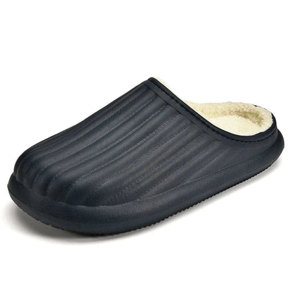 Waterproof Padded Arch Support Slippers with Grip Sole