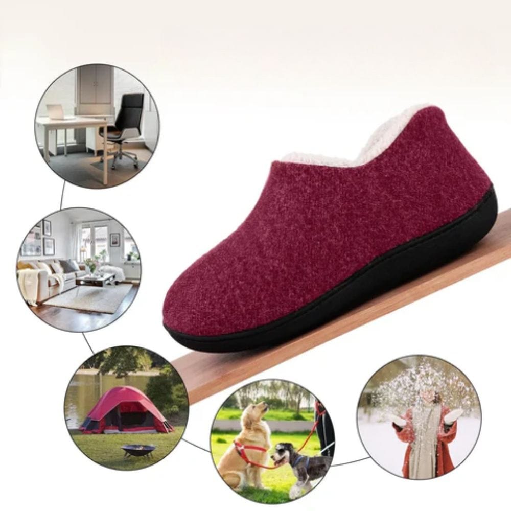 Memory Foam Orthopedic Winter Slippers for Women – view 3