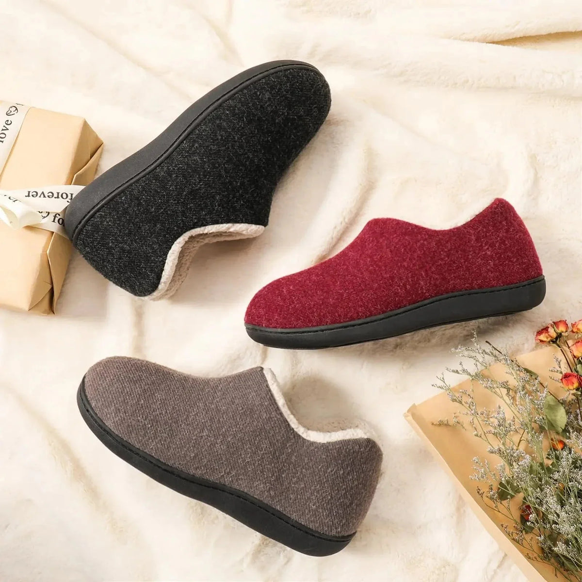 Memory Foam Orthopedic Winter Slippers for Women – view 8
