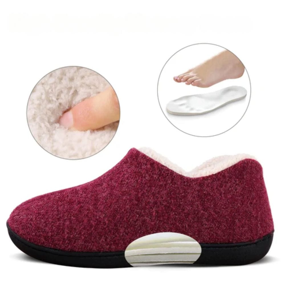 Memory Foam Orthopedic Winter Slippers for Women – view 2