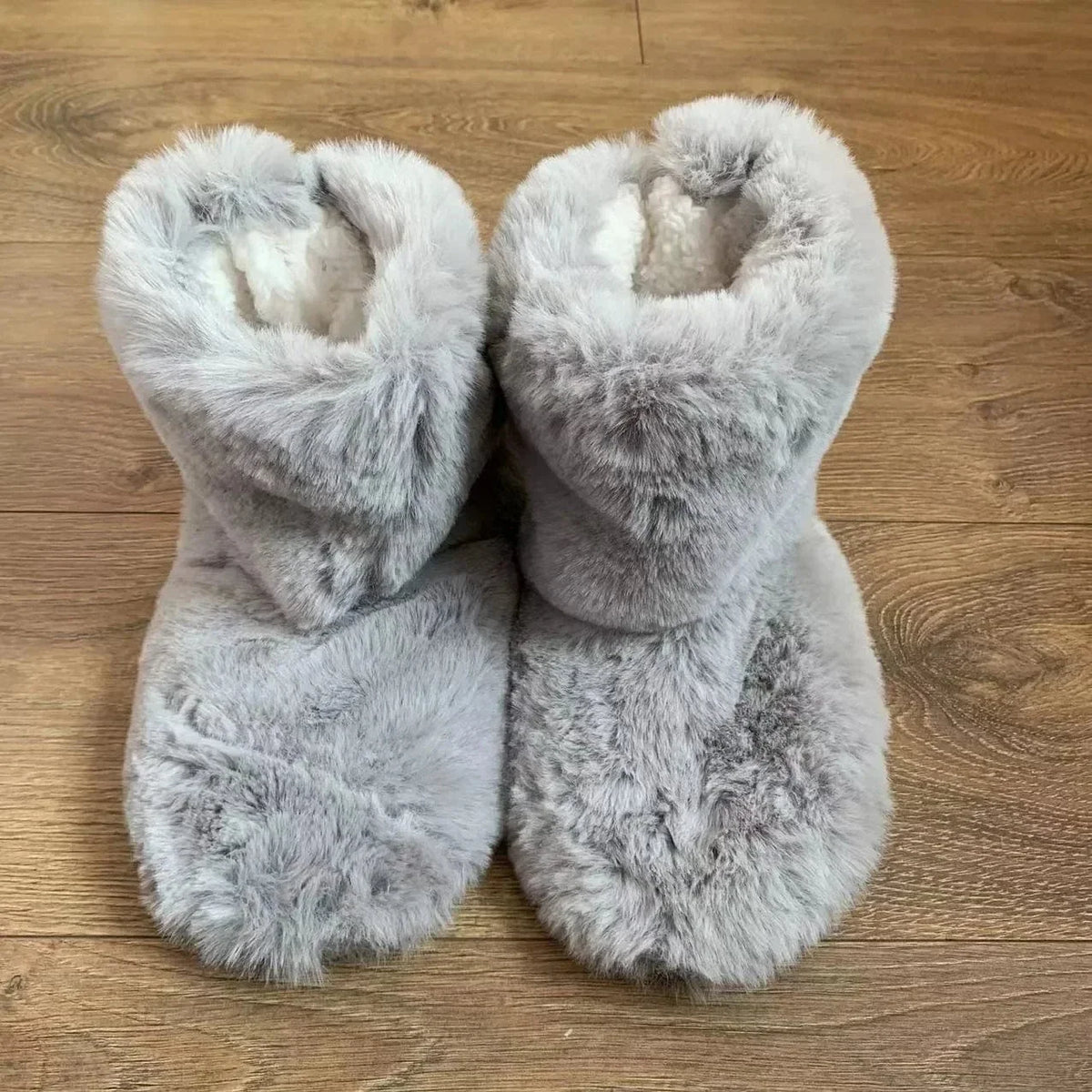 Thick Fur Lined Non Slip Orthopedic Slippers for Women – view 2