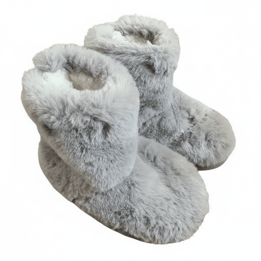 Thick Fur Lined Non Slip Orthopedic Slippers for Women