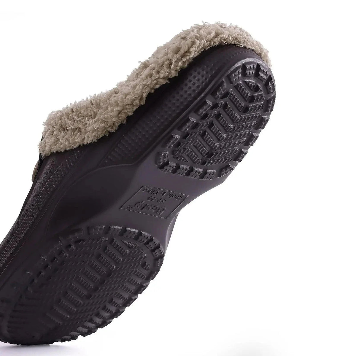 Plush-Lined House Shoes with Arch Support for Men – view 2