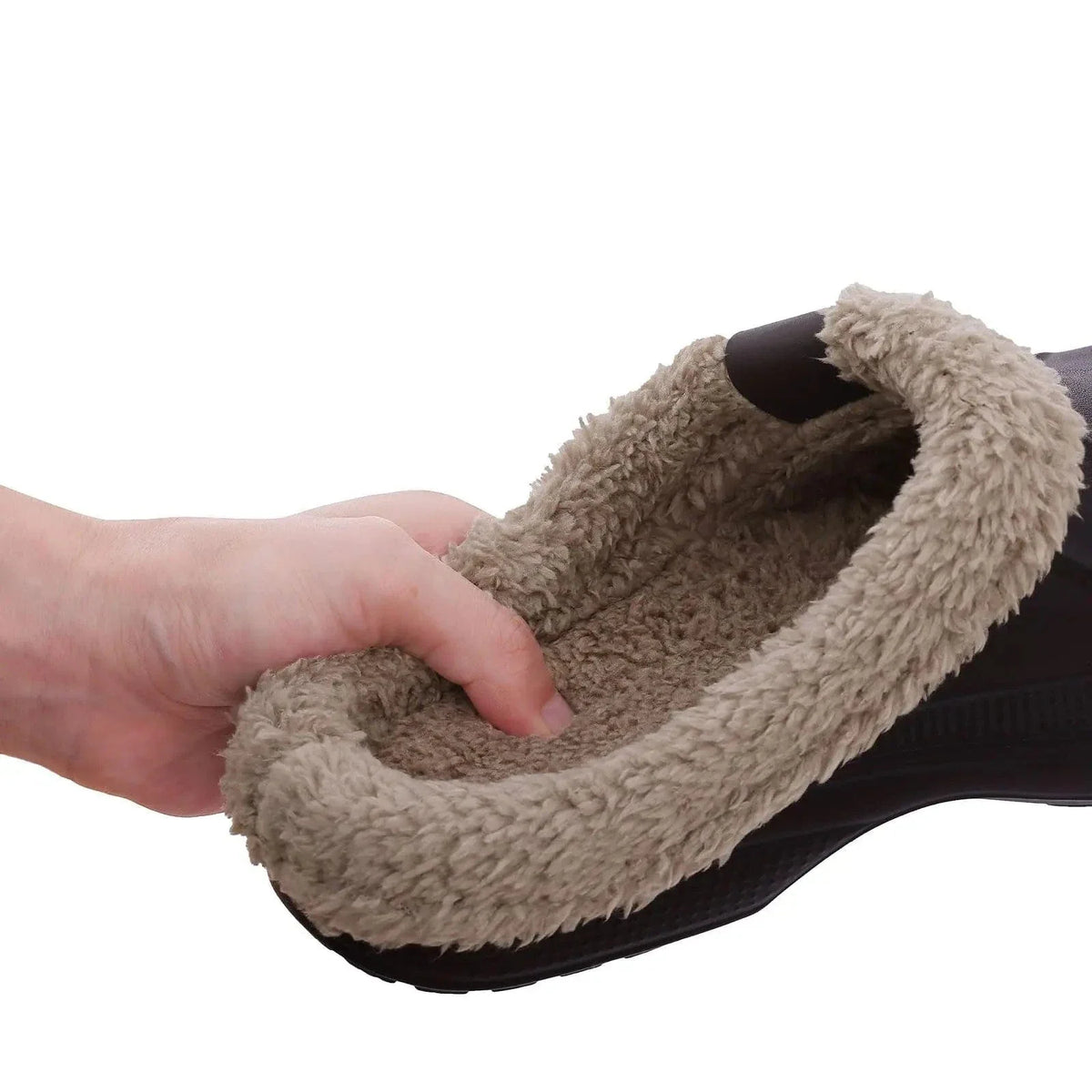 Plush-Lined House Shoes with Arch Support for Men – view 3