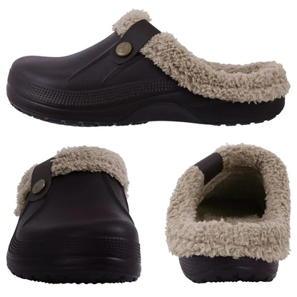 Plush-Lined House Shoes with Arch Support for Men – view 4