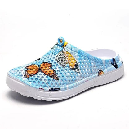Butterfly Print Orthopedic House Shoes for Women – view 2
