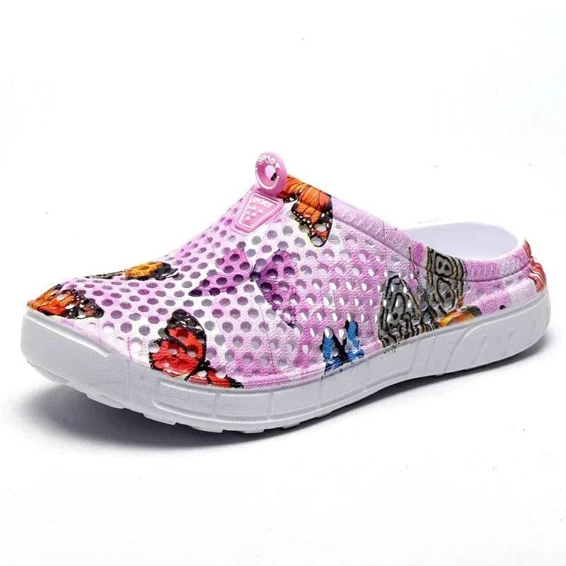Butterfly Print Orthopedic House Shoes for Women – view 6