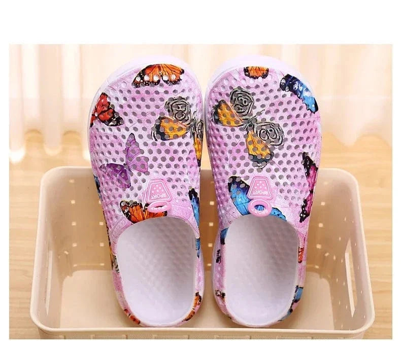 Butterfly Print Orthopedic House Shoes for Women – view 10