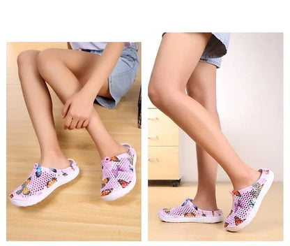 Butterfly Print Orthopedic House Shoes for Women – view 8