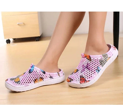 Butterfly Print Orthopedic House Shoes for Women – view 7