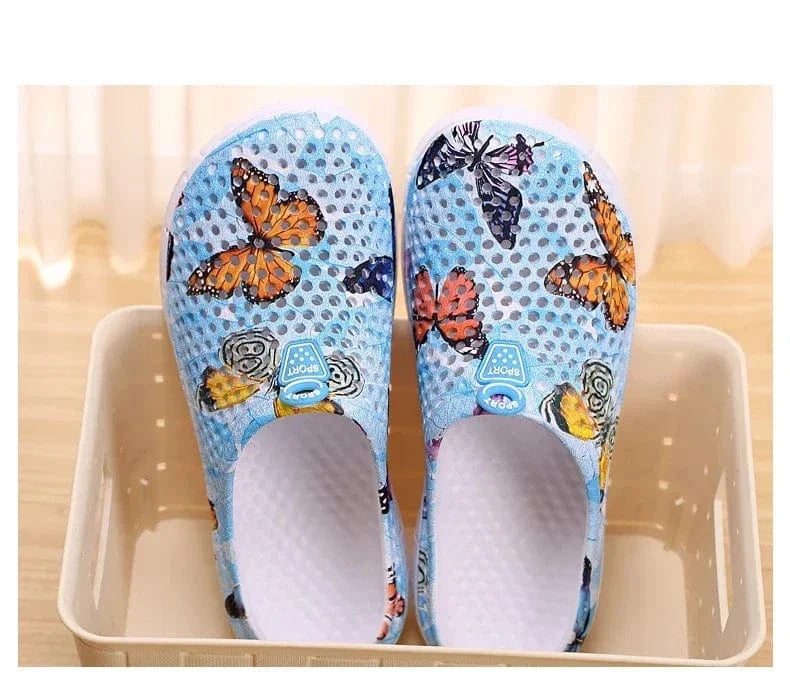 Butterfly Print Orthopedic House Shoes for Women – view 5