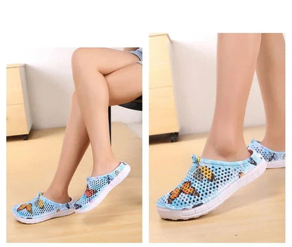 Butterfly Print Orthopedic House Shoes for Women – view 3