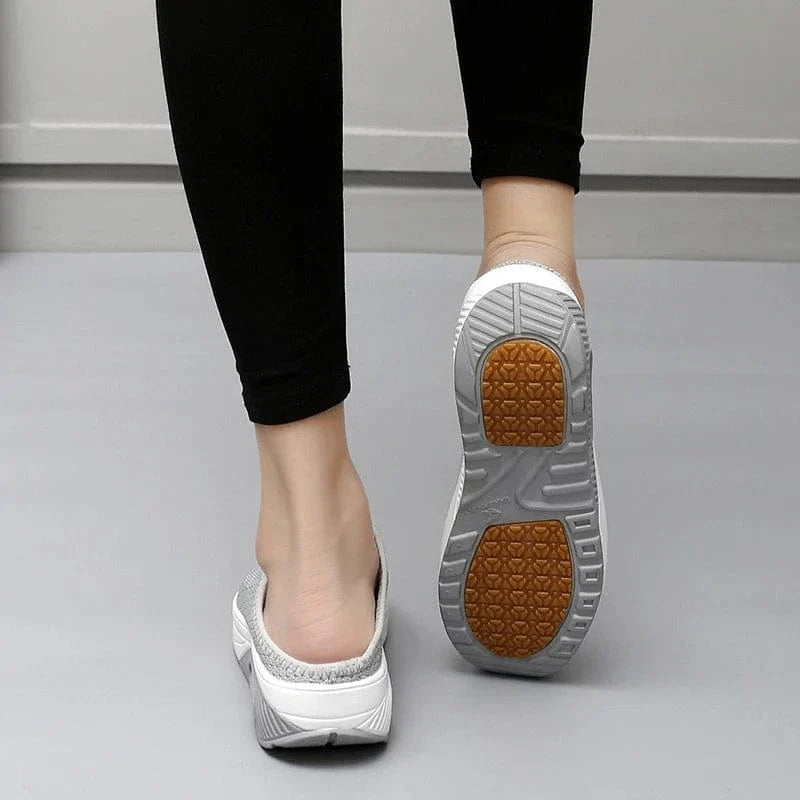 Air Cushion Mesh Non Slip Wedge Orthopedic Slippers – view 4