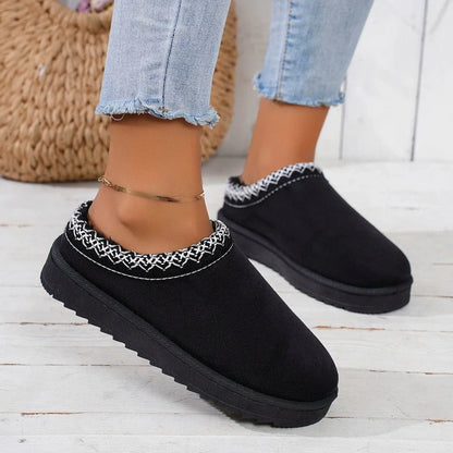 Chic Embroidered Wedge Non Slip Orthopedic Slippers – view 5