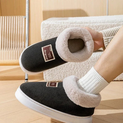 Cozy Non Slip Fleece Lined Orthopedic Slippers for Women – view 3