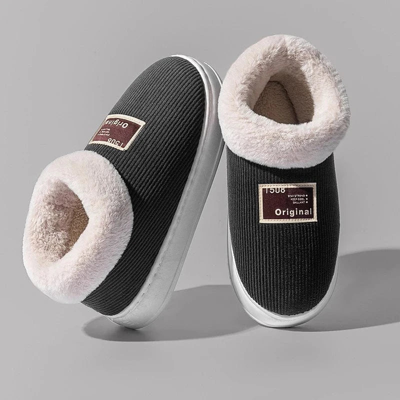 Cozy Non Slip Fleece Lined Orthopedic Slippers for Women – view 5