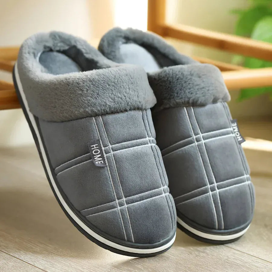 Massaging Orthopedic Memory Foam Slippers for Men – view 7