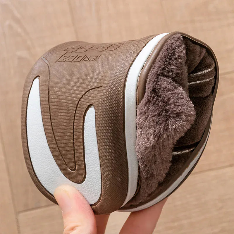 Massaging Orthopedic Memory Foam Slippers for Men – view 3